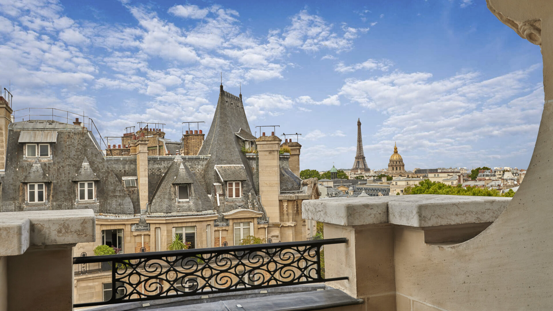 Lutetia Paris - Eiffel Deluxe Room With Balcony - View